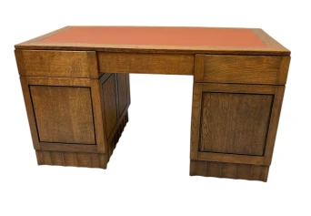Art Deco Amsterdamse School Desk by Hildo Krop for Gebroeders Monsieur Steenwijk